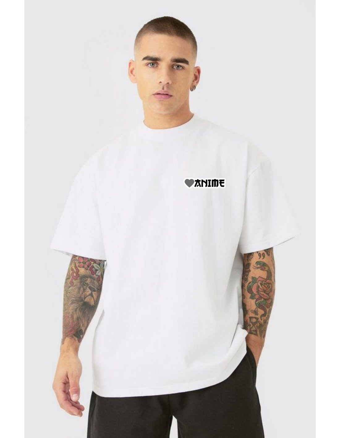Men's Terry Oversized Tee (Anime)