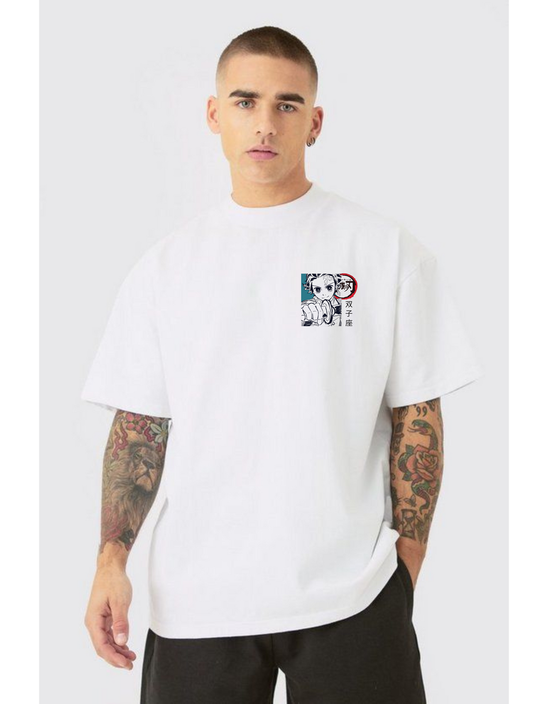 Men's Oversized Classic T-Shirt (Anime)
