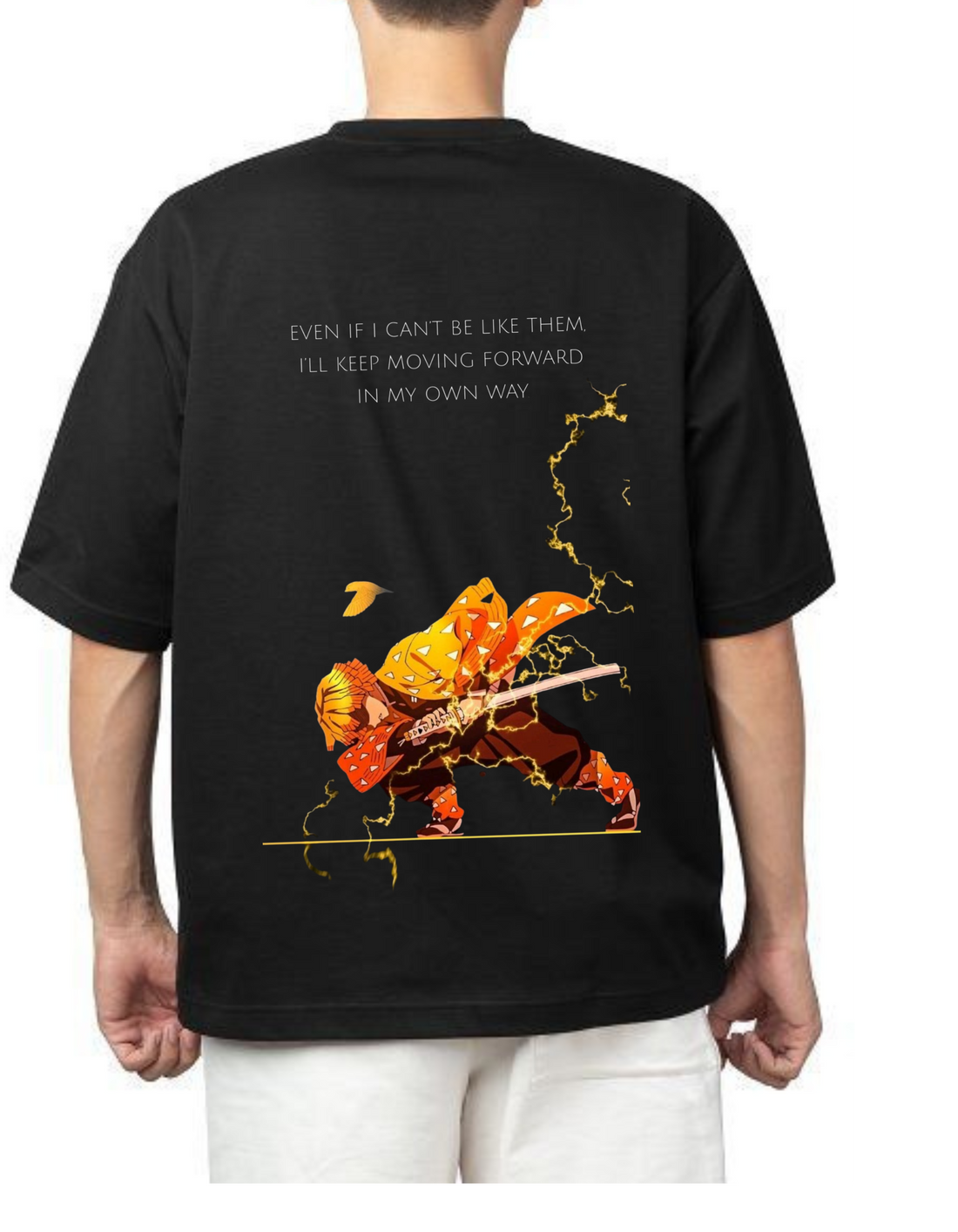 Men's Terry Oversized Tee (Anime)